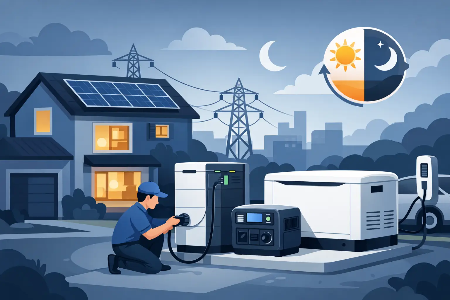 How to Setup Backup Power for Home