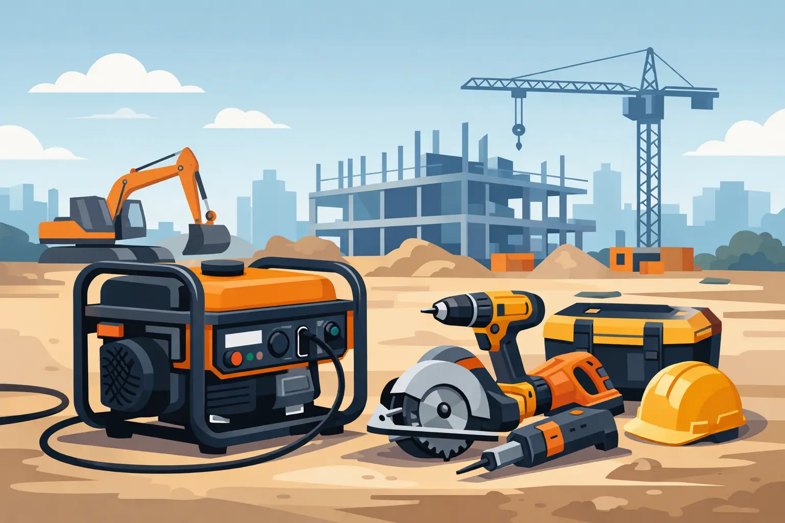 Best Generator for Jobsite Tools
