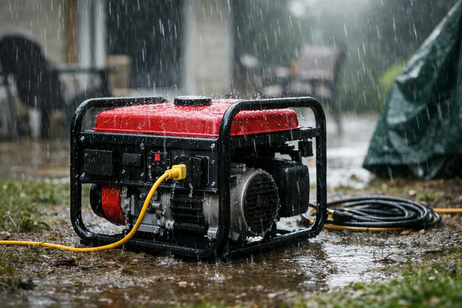 Can a Generator Get Wet? What to Do