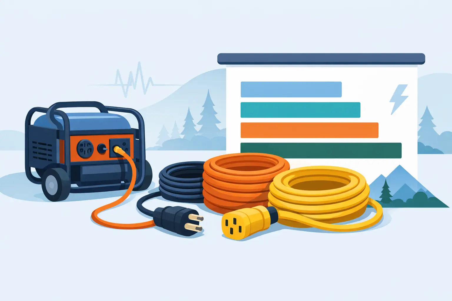Generator Extension Cord Size Chart