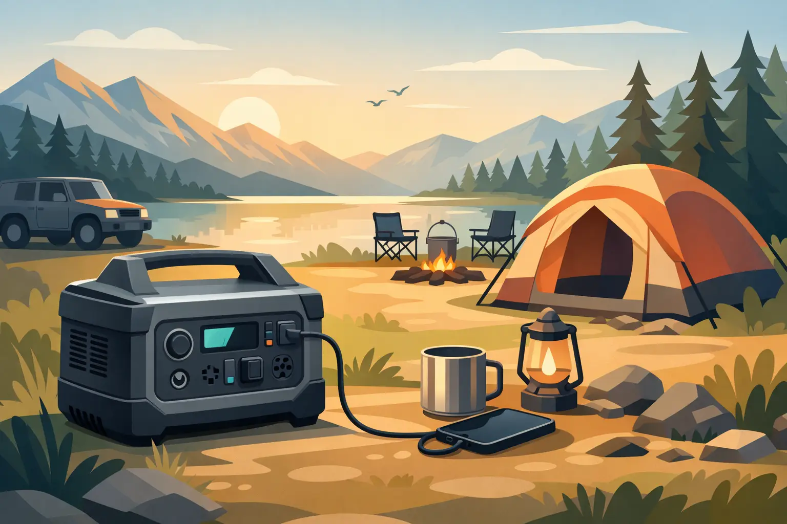 Portable Generator for Camping: What Matters