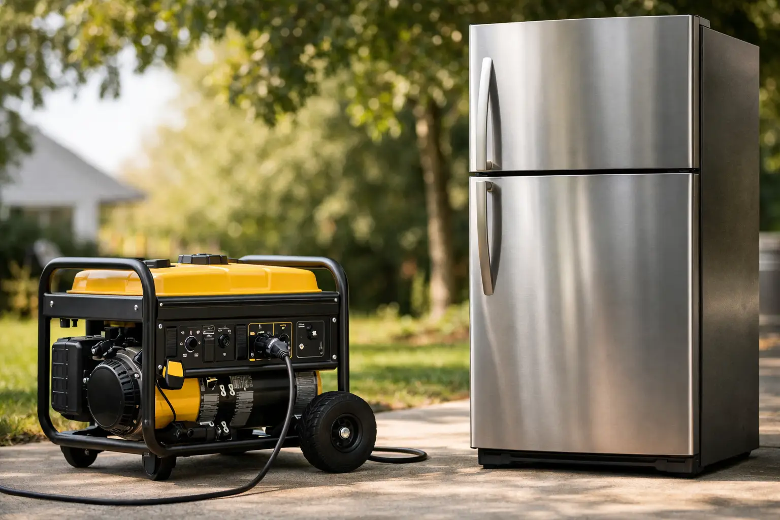 What Size Generator for Refrigerator?