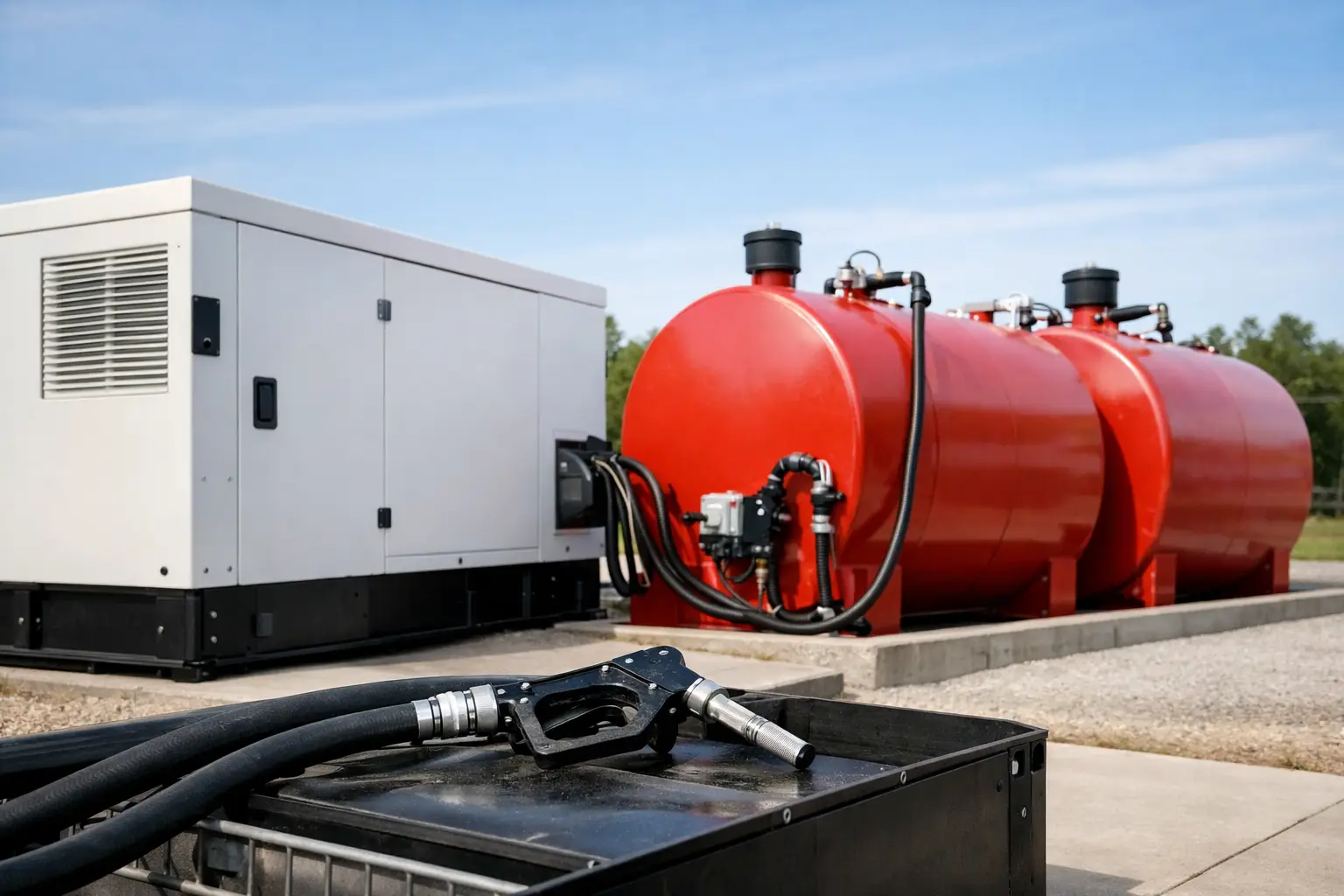Generator Fuel Storage for Safe Backup Power