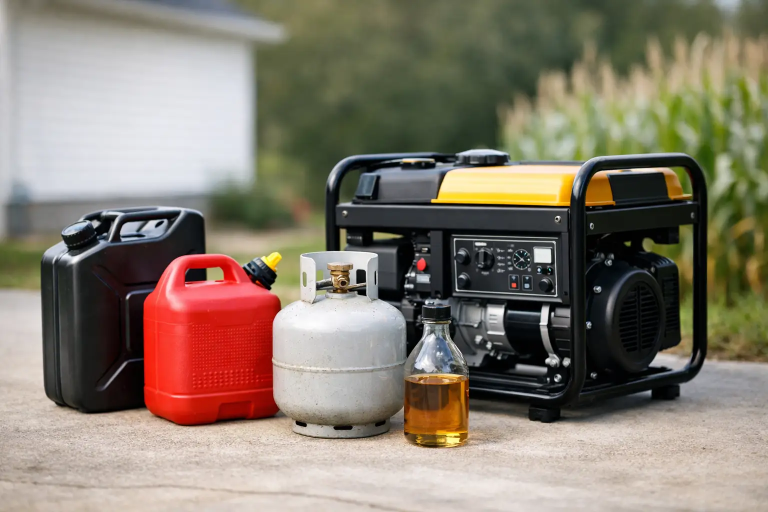 How to Choose Generator Fuel Type