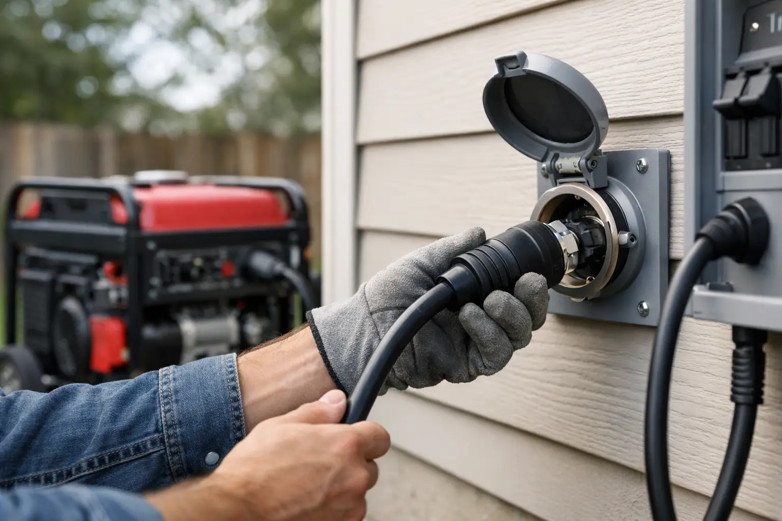 How to Connect a Generator Inlet at Home Safely