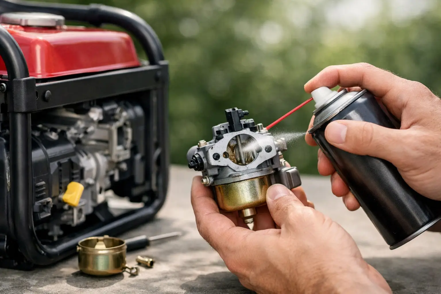 Generator Carburetor Cleaning That Restores Starts