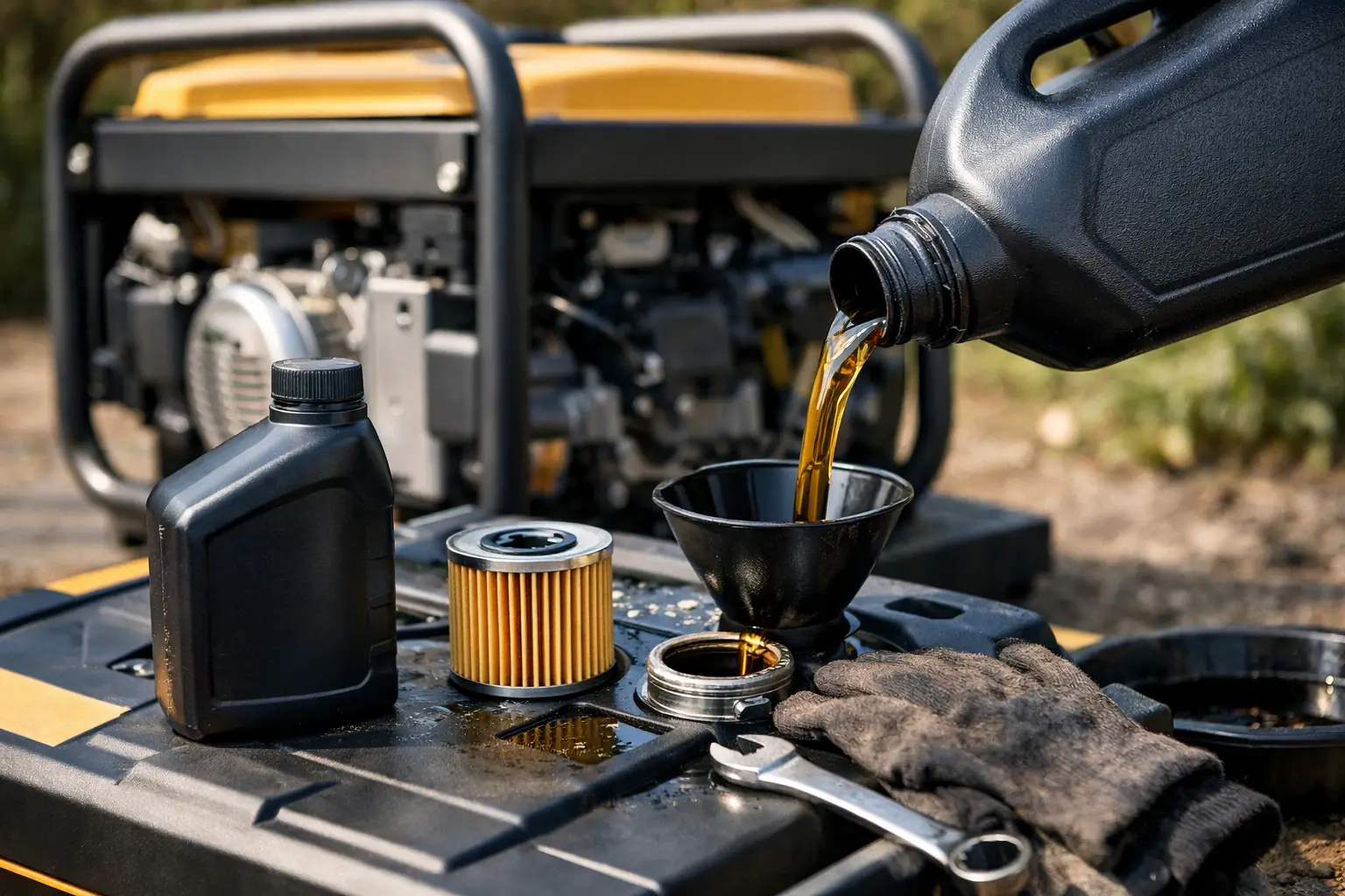 Generator Oil Change Interval Explained Clearly