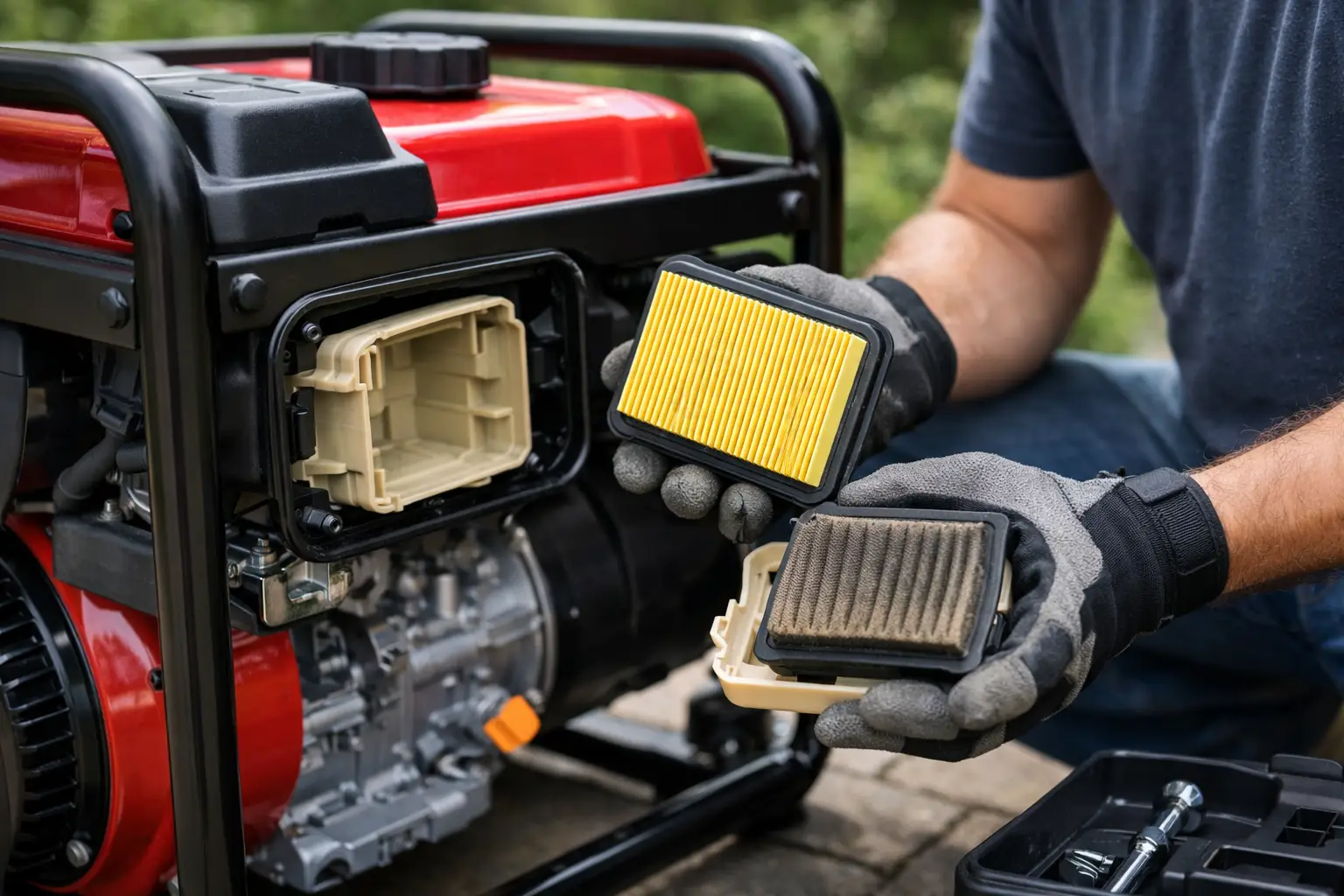How to Replace Generator Air Filter Safely