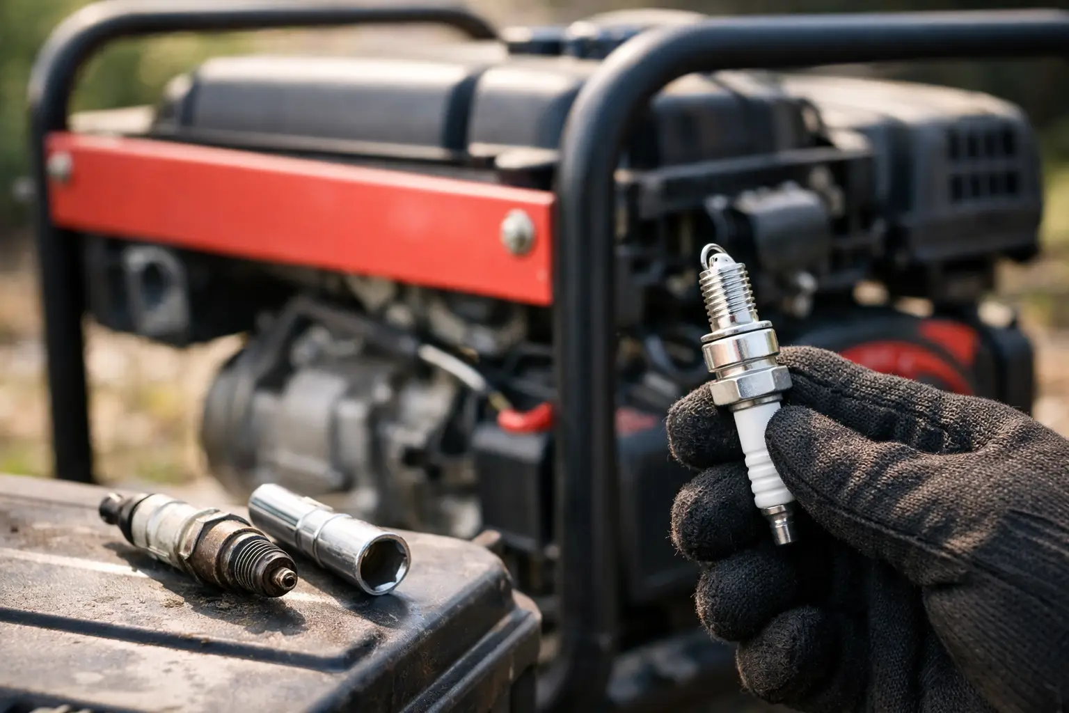 When to Replace a Generator Spark Plug Safely
