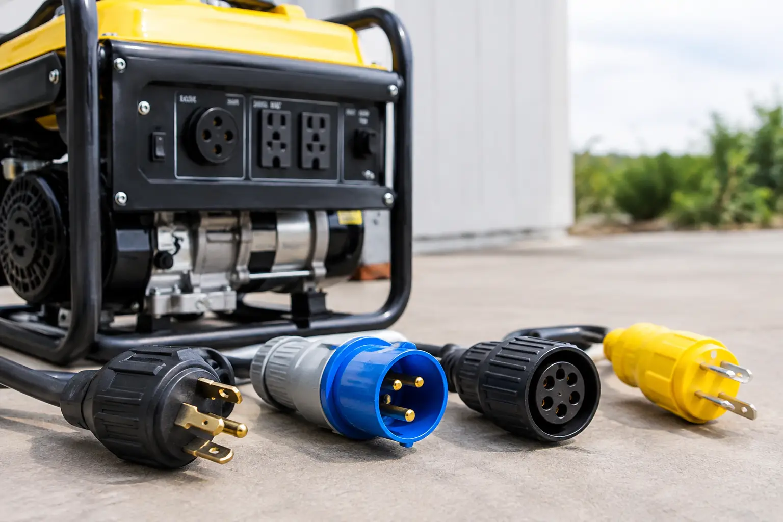 Generator Plug Types for Safe Power Connections